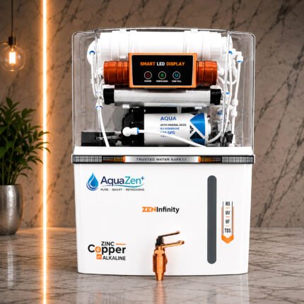 AquaZen+ ZEN Infinity RO Water Purifier – RO + UV + UF + Zinc + Copper + Alkaline + TDS Control