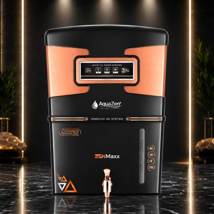 ZEN Maxx RO+UV+UF Water Purifier with TDS Controller | 7-Stage Advanced Purification | Zinc, Copper & Alkaline Mineral Technology | Pure, Healthy & Mineral-Rich Drinking Water for Home & Office