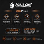 ZEN Prime Elegant Black Design with  RO+UV+UF Water Purifier with TDS Controller | 7-Stage Advanced Purification | Zinc, Copper & Alkaline Mineral Technology | Pure, Healthy & Mineral-Rich Drinking Water for Home & Office - Image 4